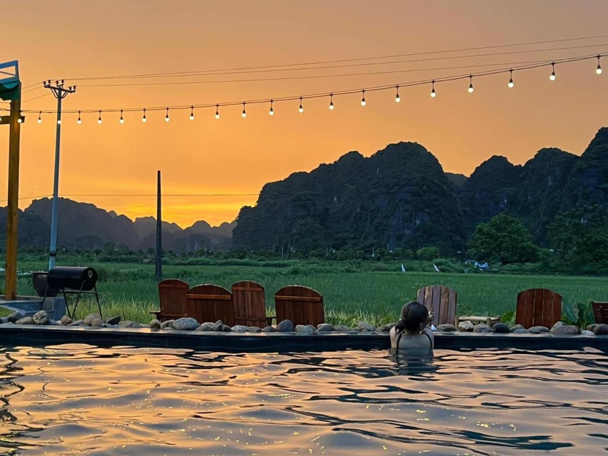 ニンビン Tam Coc Windy Fieldsヴィラ エクステリア 写真