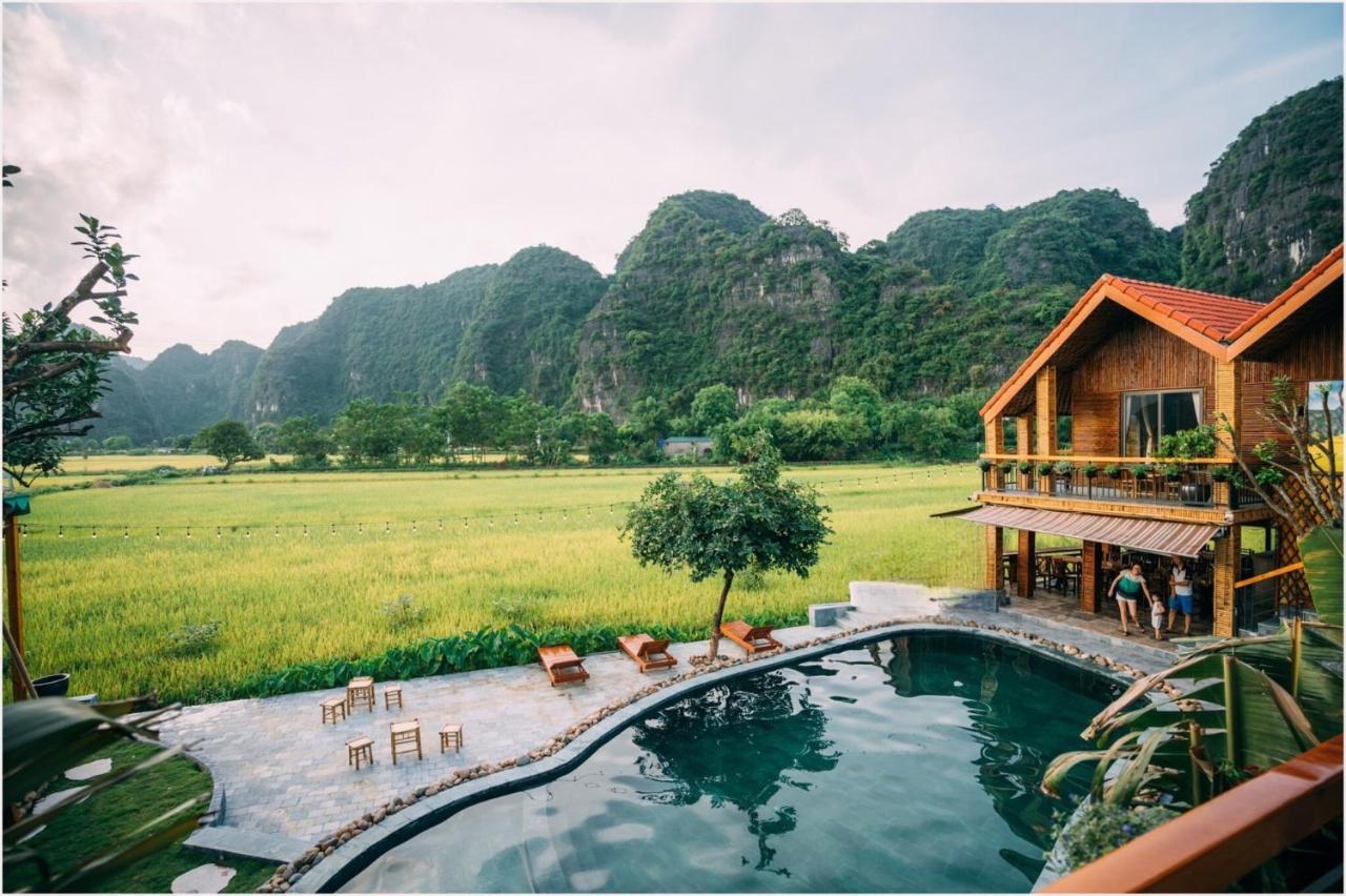 ニンビン Tam Coc Windy Fieldsヴィラ エクステリア 写真