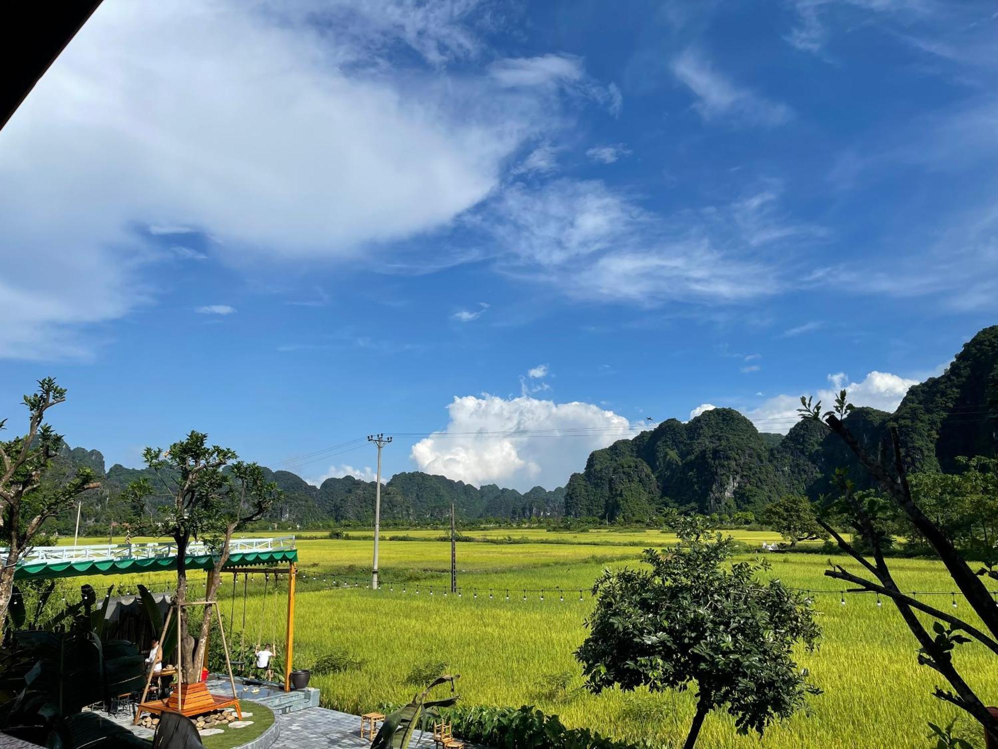 ニンビン Tam Coc Windy Fieldsヴィラ エクステリア 写真