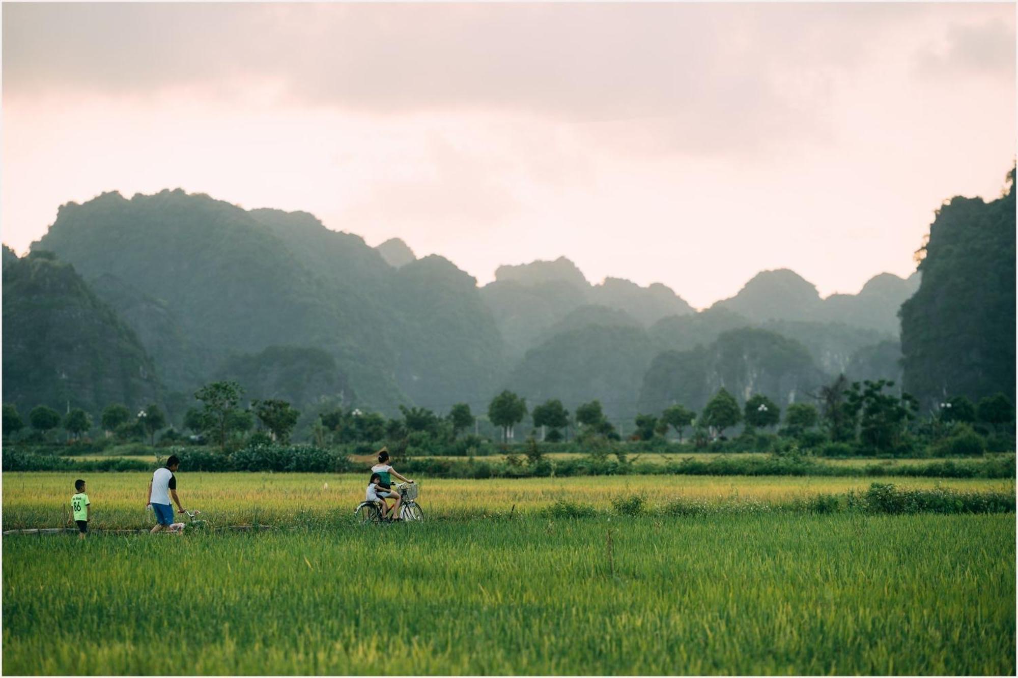 ニンビン Tam Coc Windy Fieldsヴィラ エクステリア 写真
